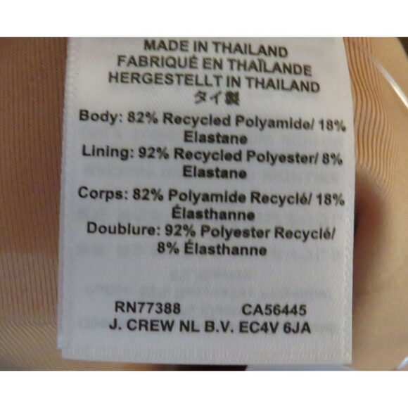 J. Crew Heritage 1989 High Leg Bikini Bottom Radiant Fuchsia Size Large - Picture 10 of 10